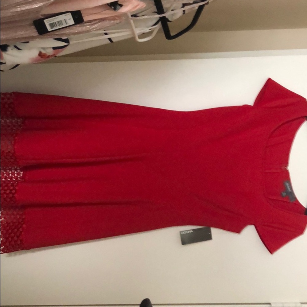 Donna Ricco beautiful Red Dress